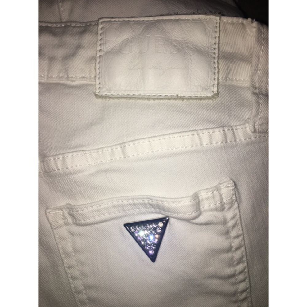 Guess white Nicole Cigarette Jeans - Picture 5 of 7
